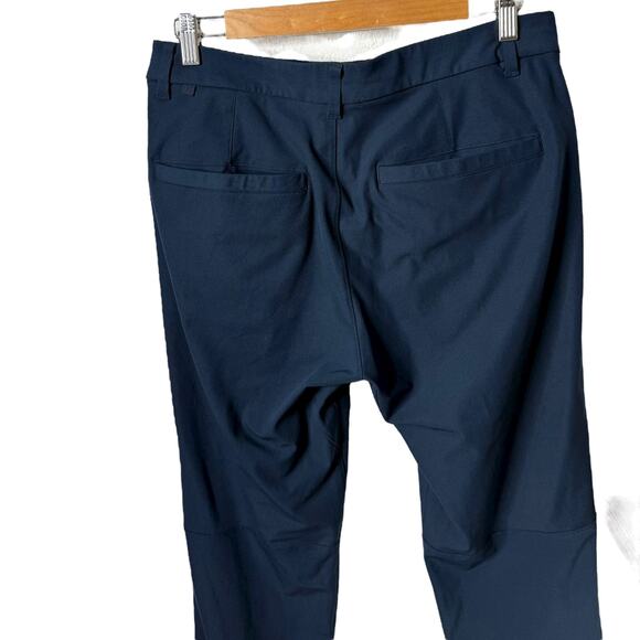 Lululemon Commission Pant Slim Warpstreme Travel Commute Mach Blue Size 30 - Picture 6 of 9